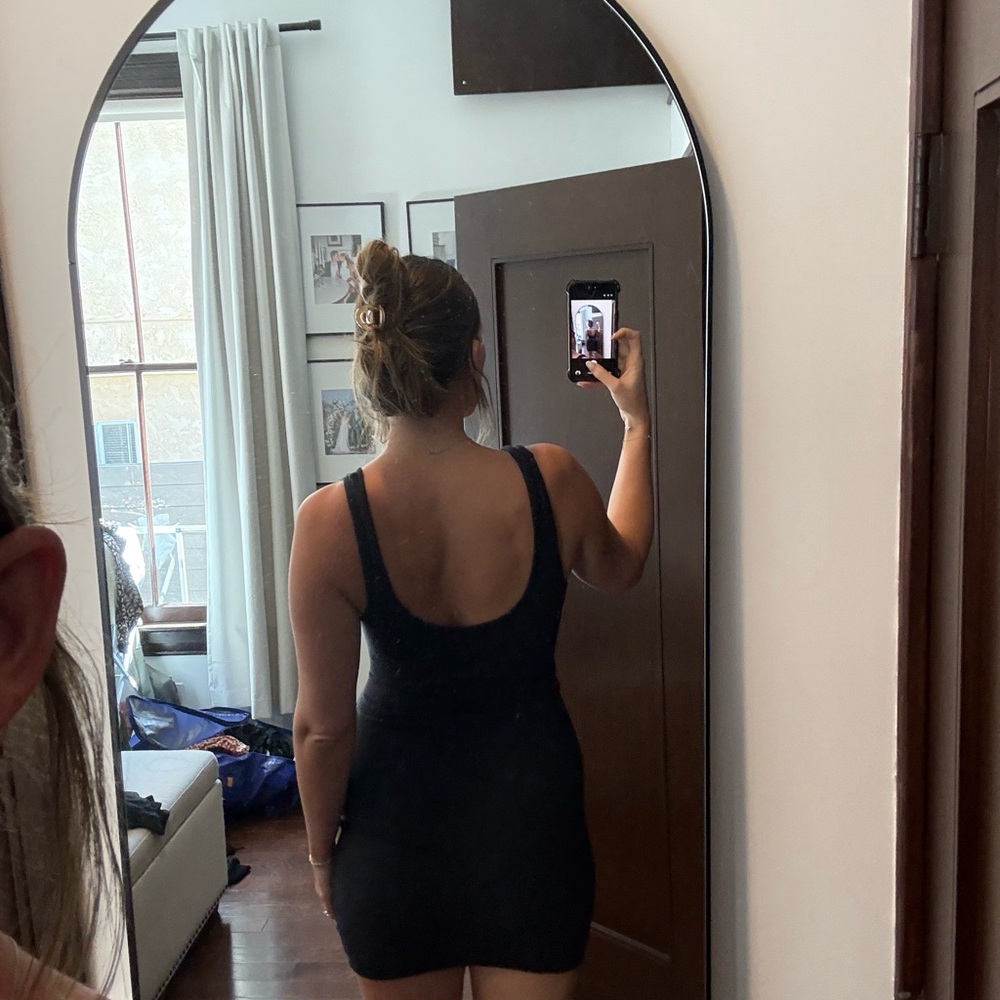 Lulu's Black Backless Dress - Picture 2 of 2